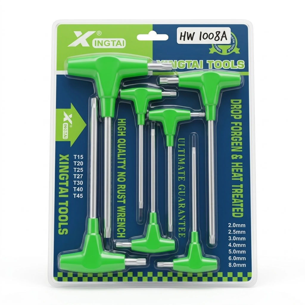 ALLENY KEY SET - TORX [T TYPE] 7 Pc Set MAVRIC AL96B