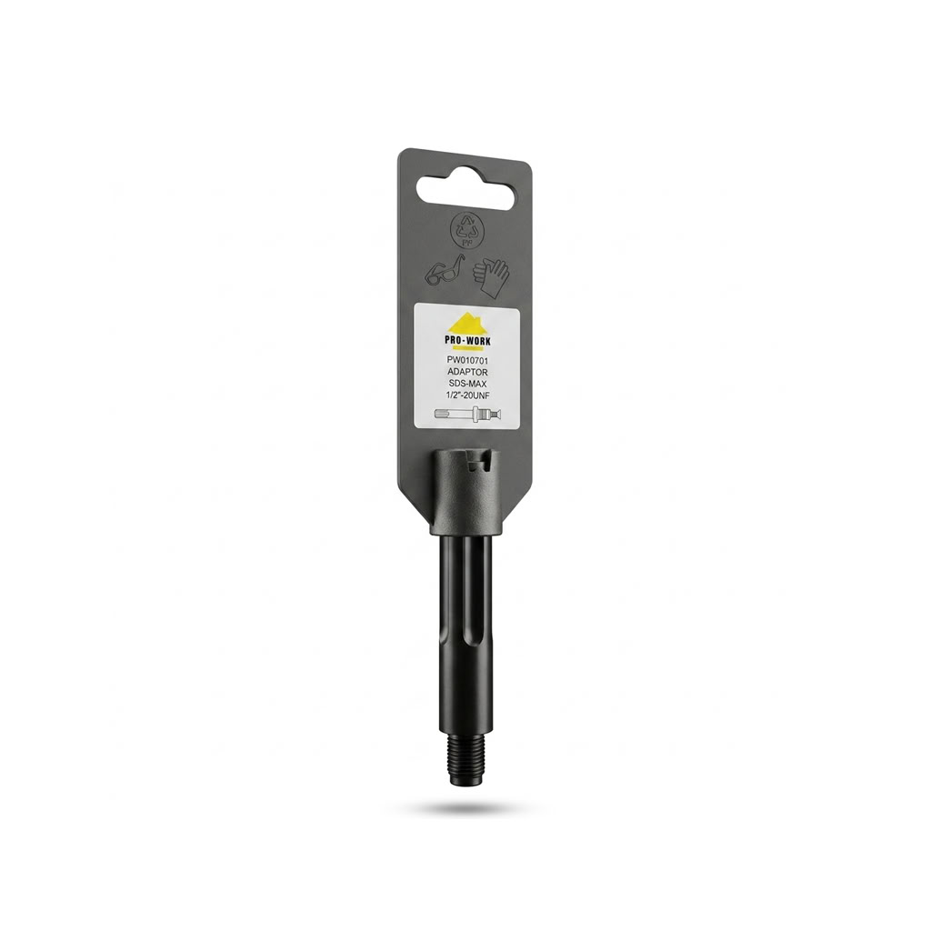 ADAPTOR - SDS MAX TO ORDINARY CHUCK 1/2"