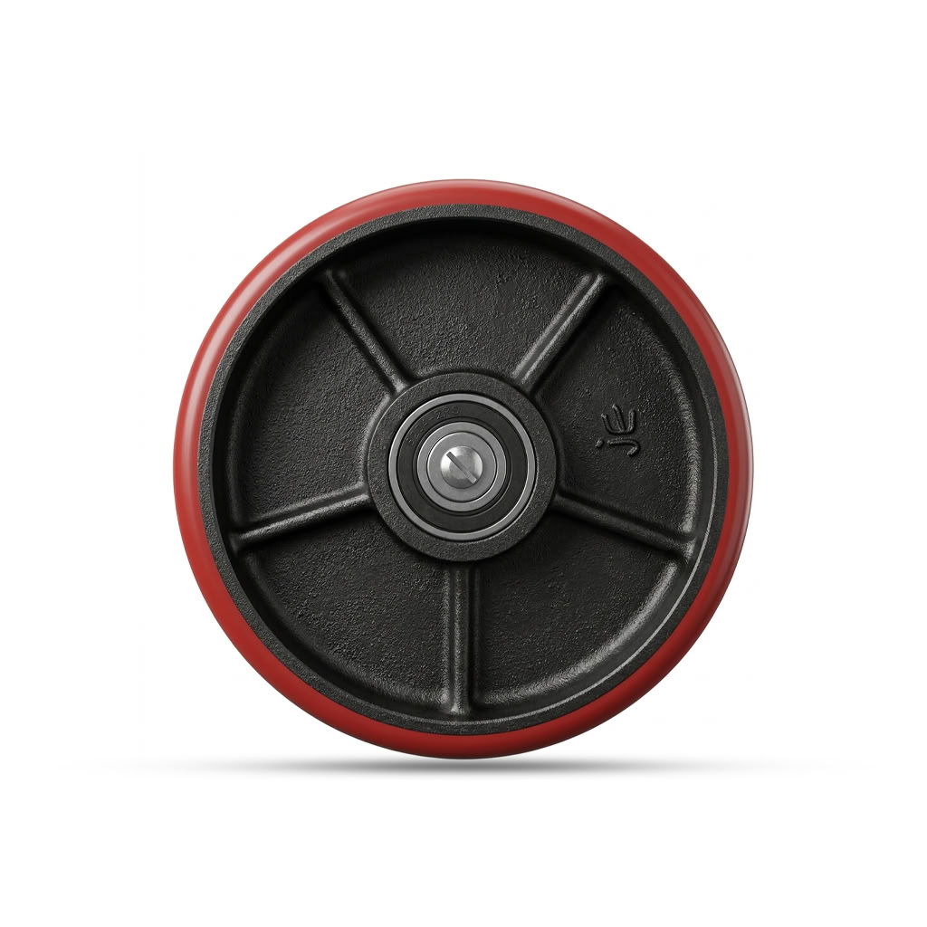 PALLET TRUCK WHEEL - RED 7"