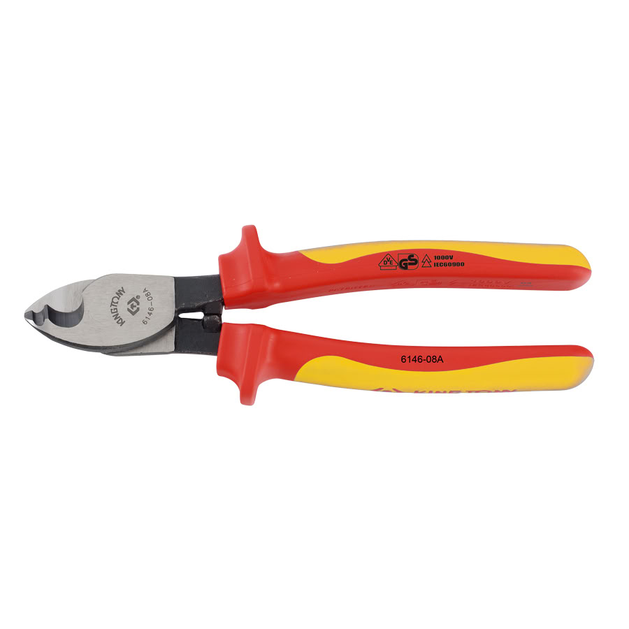 CABLE CUTTIING PLIER - ELECTRICAL [1000V] 8" KINGTONY 06146-08A