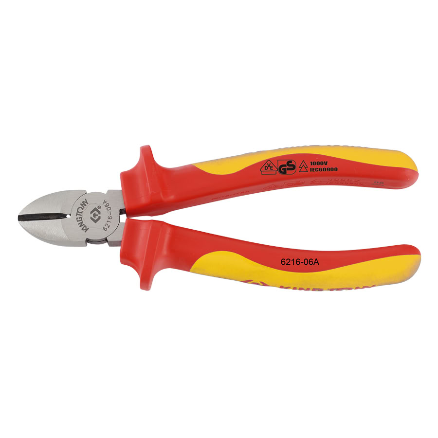 SIDE CUTTING PLIER - ELECTRICAL [1000V] 6" KINGTONY 06216-06A