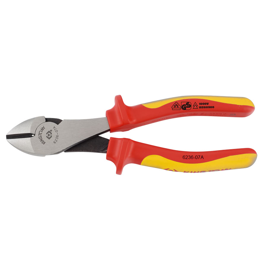 SIDE CUTTING PLIER - ELECTRICAL [1000V] 7" KINGTONY 6236-07A