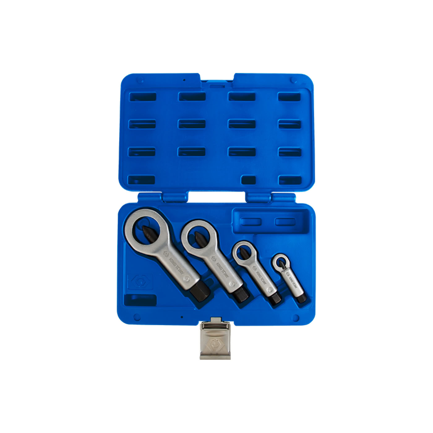 NUT SPLITTER SET (4 Pcs) 9 - 27mm KINGTONY 9TD064